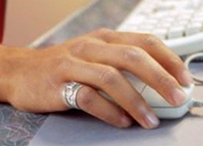 Manipulation sourie informatique